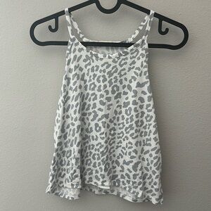 Olivia Rae size small leopard print tank top
